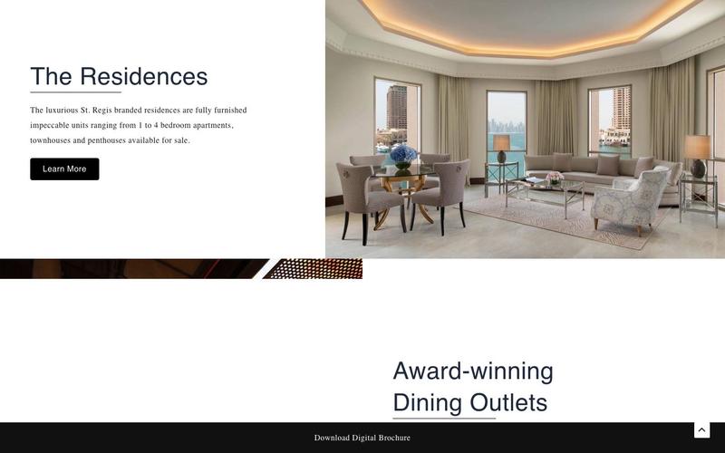 St. Regis Marsa Arabia Island screen 3